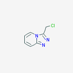 Structure of 3-(chloromethyl)-[1,2,4]triazolo[4,3-a]pyridine