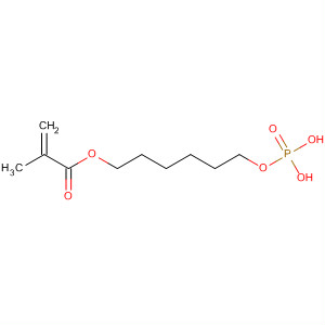 2-Propenoic acid, 2-methyl-, 6-(phosphonooxy)hexyl ester结构式