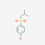 Structure of 1-Bromo-4-(isobutylsulfonyl)benzene