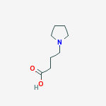 Structure of pyrrolidine-1-butyric acid