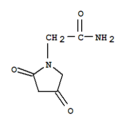 Structure of 2,4-dioxopyrrolidine-1-acetamide