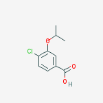 Structure of 4-Chloro-3-isopropoxybenzoic acid
