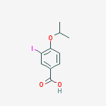 Structure of 3-IODO-4-ISOPROPOXYBENZOIC ACID