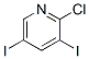 Structure of 2-CHLORO-3,5-DIIODOPYRIDINE