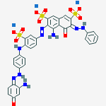 Structure of Direct Black 168