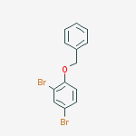 Structure of BENZYL (2,4-DIBROMO-PHENYL) ETHER