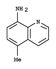 Structure of 8-Quinolinamine,5-methyl-