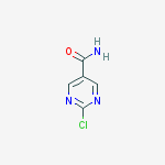 Structure of 2-Chloro-5-pyrimidinecarboxamide