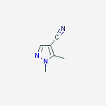 Structure of 1,5-dimethyl-1H-pyrazole-4-carbonitrile