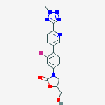 Chemical structure of Torezolid
