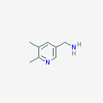 1-(5,6-DIMETHYL-3-PYRIDINYL)METHANAMINE, 95%结构式