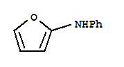 Structure of 2-Furanamine,  N-phenyl-
