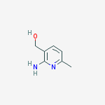 (2-Amino-6-methylpyridin-3-yl)methanol结构式