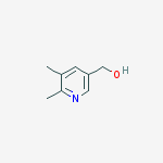 Structure of 5-HYDROXYMETHYL-2,3-DIMETHYLPYRIDINE
