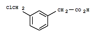 Structure of (3-CHLOROMETHYL-PHENYL)-ACETIC ACID