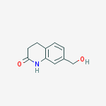 Structure of 7-(hydroxymethyl)-3,4-dihydro-1H-quinolin-2-one