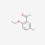 Structure of 1-(2-ETHOXY-5-METHYL-PHENYL)-ETHANONE