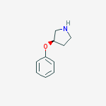 (R)-3-PHENOXYPYRROLIDINE结构式