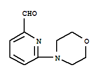 Structure of 6-MORPHOLINOPYRIDINE-2-CARBALDEHYDE