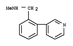 N-METHYL-N-(2-PYRIDIN-3-YLBENZYL)AMINE结构式