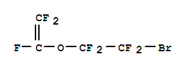 Structure of 2-BROMOTETRAFLUOROETHYL TRIFLUOROVINYL ETHER