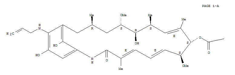 Structure of Retaspimycin