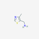 Structure of 5-Thiazolemethanamine-4-methyl