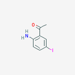 Structure of 1-(2-Amino-5-iodophenyl)ethanone