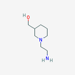Structure of [1-(2-AMINOETHYL)PIPERIDIN-3-YL]METHANOL