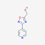 3-(4-PYRIDINYL)-1,2,4-OXADIAZOL-5-YL]METHANOL 95%结构式