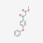 Structure of 3-Oxo-3-(4-phenoxy-phenyl)-propionic acid methylester