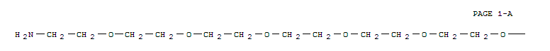 Structure of O-(2-AMINOETHYL)-O-(2-AZIDOETHYL)HEPTAETHYLENE GLYCOL