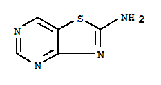 [1,3]thiazolo[4,5-d]pyrimidin-2-amine结构式