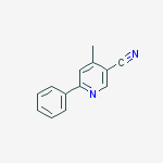 4-Methyl-6-phenylnicotinonitrile结构式