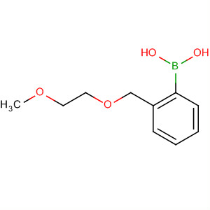 Boronic acid, [2-[(2-methoxyethoxy)methyl]phenyl]-结构式