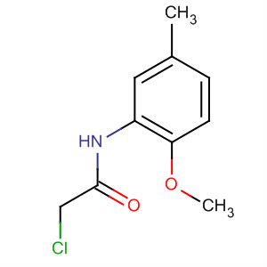 N1-(2-METHOXY-5-METHYLPHENYL)-2-CHLOROACETAMIDE结构式