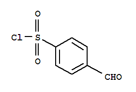 Structure of 4-FORMYLBENZENESULFONYL CHLORIDE