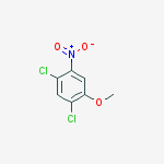 1,5-Dichloro-2-methoxy-4-nitrobenzene结构式