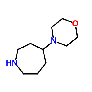 Structure of 4-morpholinoazepane