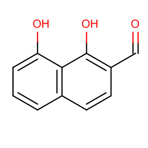 Structure of 2-Naphthalenecarboxaldehyde, 1,8-dihydroxy-