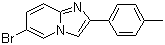 Structure of 6-Bromo-2-(4-methylphenyl)imidazo[1,2-a]pyridine