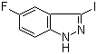 Structure of 5-Fluoro-3-iodo-1H-indazole