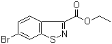 Structure of Ethyl 6-bromobenzo[d]isothiazole-3-carboxylate