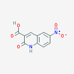 Structure of 2-HYDROXY-6-NITRO-QUINOLINE-3-CARBOXYLIC ACID