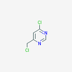 4-CHLORO-6-(CHLOROMETHYL)-PYRIMIDINE结构式