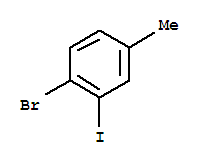 4-溴-3-碘甲苯结构式