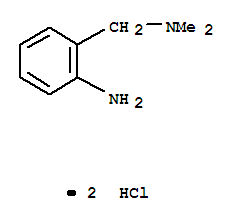 Structure of 2-AMINO-N,N-DIMETHYL-BENZENEMETHANAMINE DIHYDROCHLORIDE