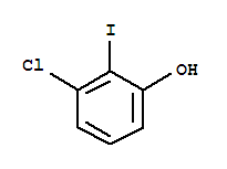 Structure of 3-CHLORO-2-IODOPHENOL