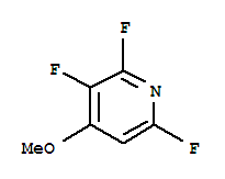 2,3,6-三氟-4-甲氧基吡啶结构式