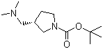 Structure of (R)-1-Boc-3-((dimethylamino)methyl)pyrrolidine
